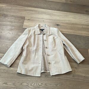 Bernardo Vintage Women's Camel/TanGenuine Leather/Suede Jacket XL